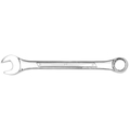 Performance Tool Chrome Combination Wrench, 21mm, with 12 Point Box End, Raised Panel, 10-1/4" Long W341C